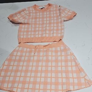 Free Assembly Skirt set For Girls Size 7/8